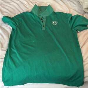 Pebble beach‎ golf Green Polo Shirt